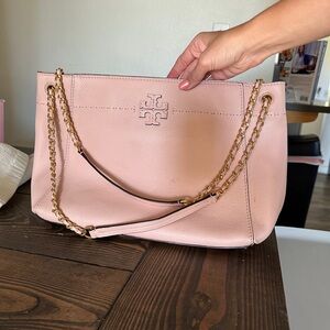 ***SOLD***Tory Burch bag gently used, pink